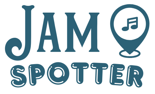 Jam Spotter logo - white background